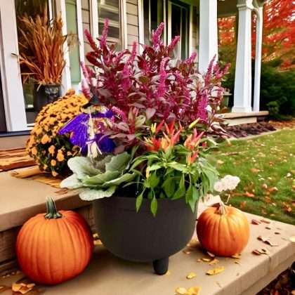 Witches Cauldron Planter