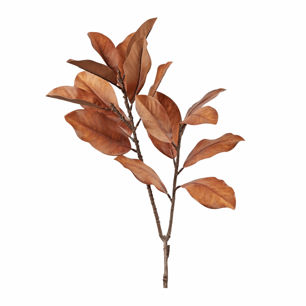 Fall Magnolia Leaf Spray (Set of 6) - Image 5