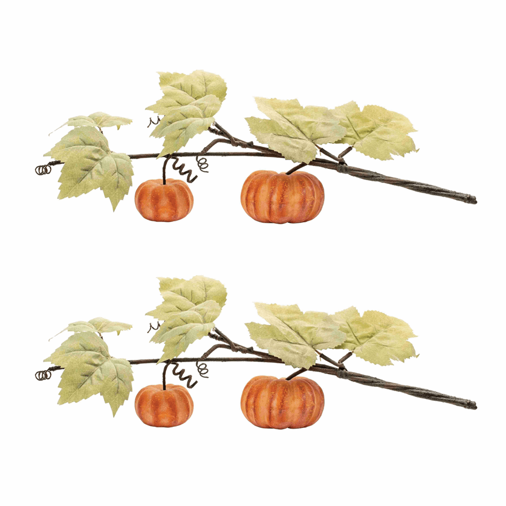 Fall Pumpkin Vine (Set of 2) - Image 2