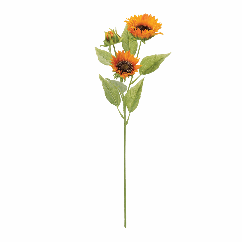 Fall Sunflower Spray (Set of 6) - Image 3