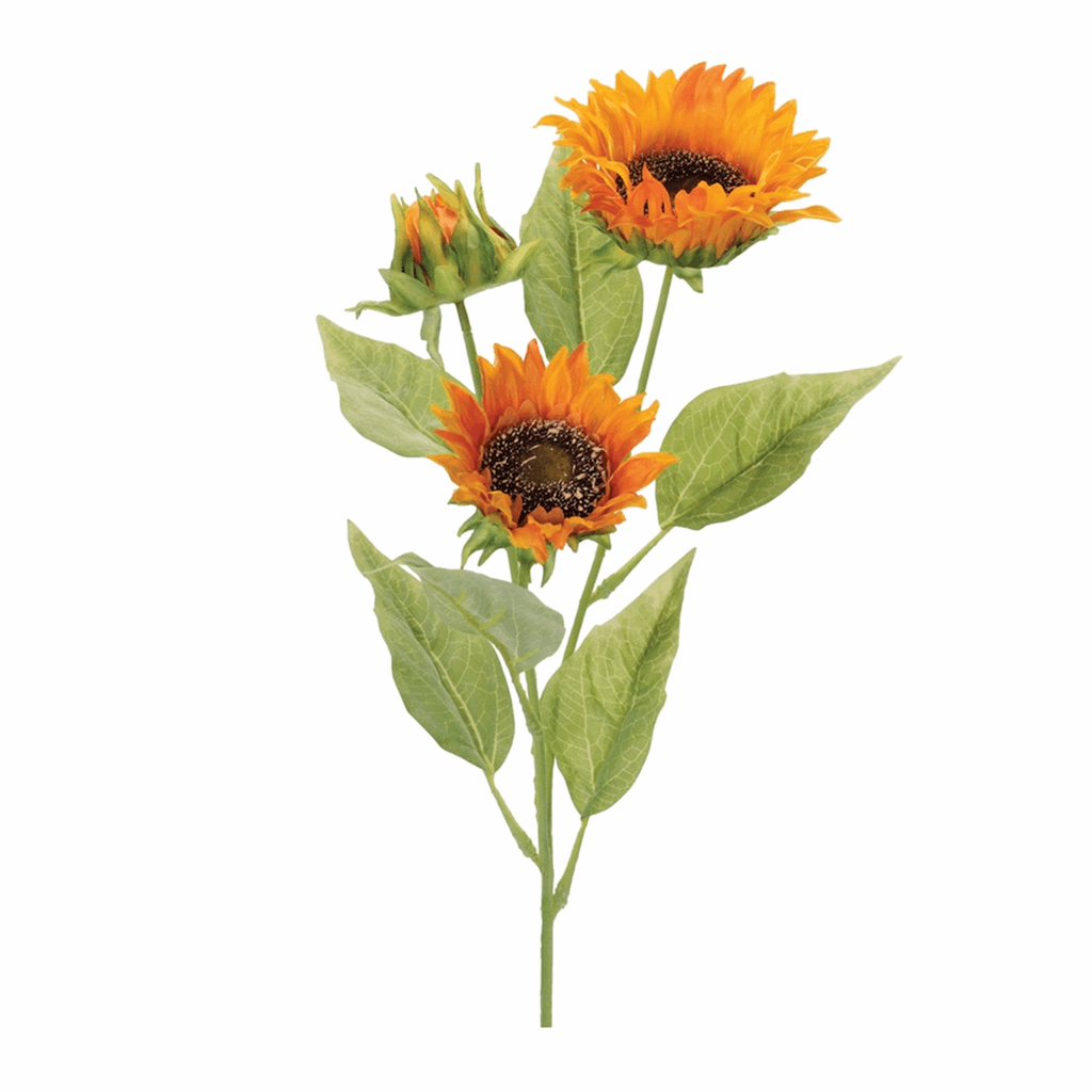 Fall Sunflower Spray (Set of 6)