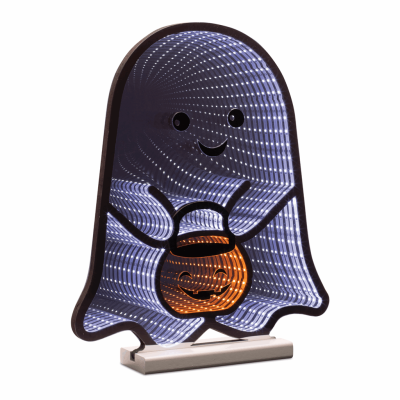 Ghost w/Candy Bucket Ekkolight 16"H