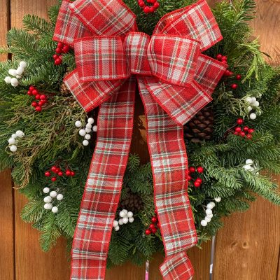 Live Evergreen Wreath
