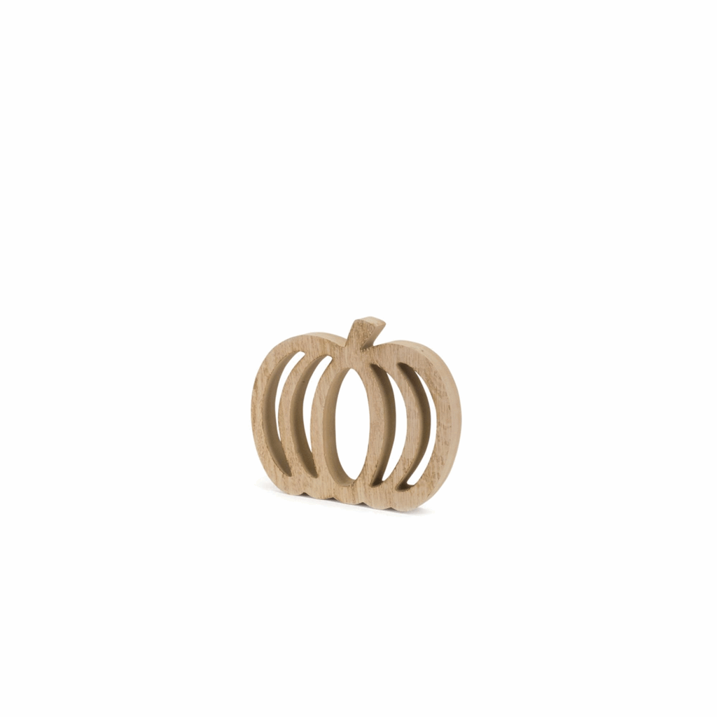 Wood Pumpkin Cut-Out (Set of 6) - Image 4